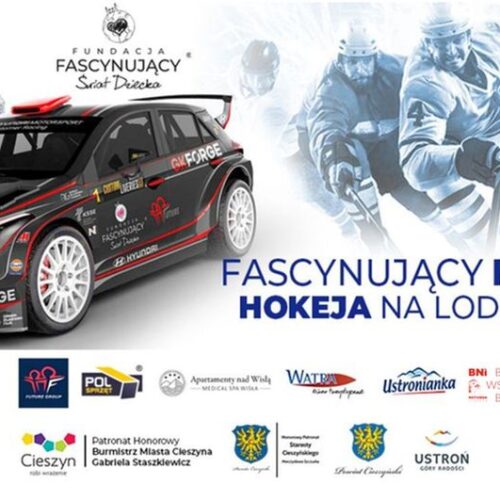 Fascynujący mecz hokeja na lodzie – artyści kontra rajdowcy!