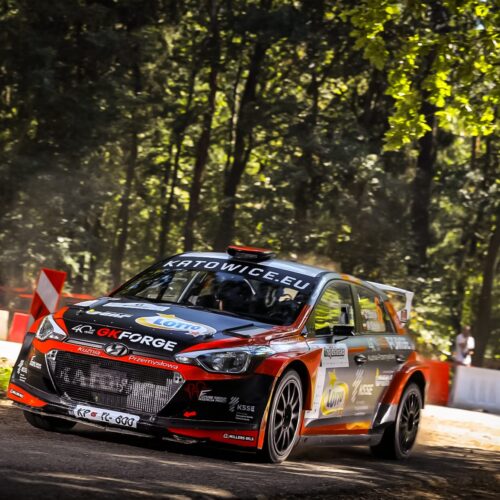 GK Forge LOTTO Rally Team na prowadzeniu w Rajdzie Śląska po 2. dniu!