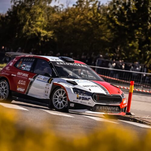 Szejowie na podium Rajdu Świdnickiego po 1. dniu